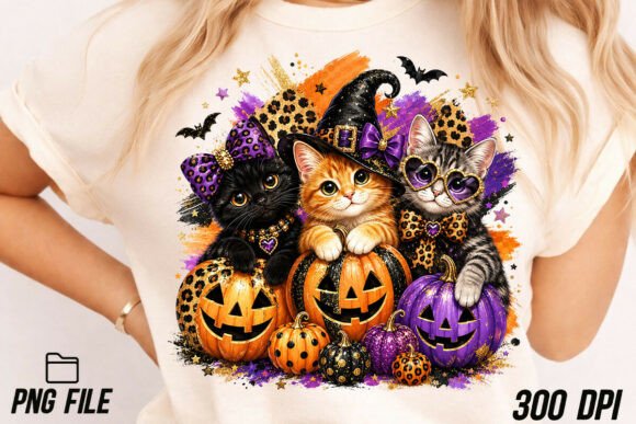 Download Halloween Cat Pumpkin PNG - Cat Collection