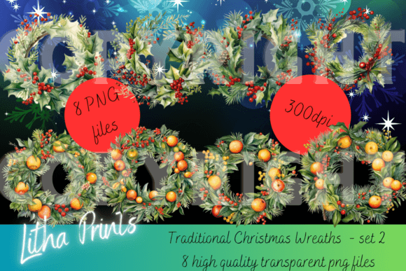 Download Watercolour Wreaths - Premium Resources