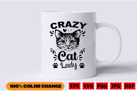 Download Cat Svg Design,Crazy Cat Lady - Cat Collection