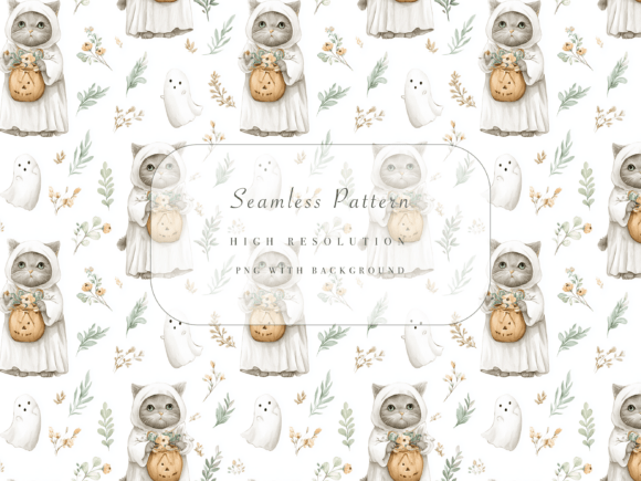 Download Halloween Cat Pattern - Cat Collection