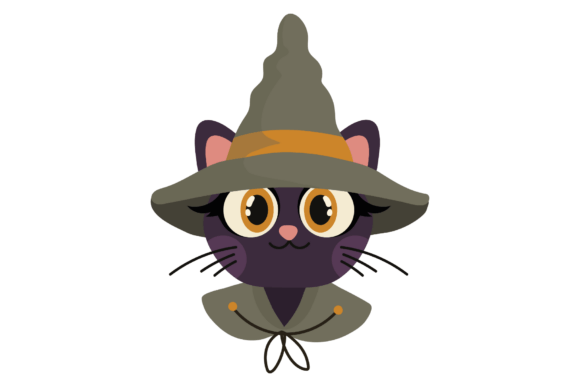 Download Witchy Cat Art - Cat Collection