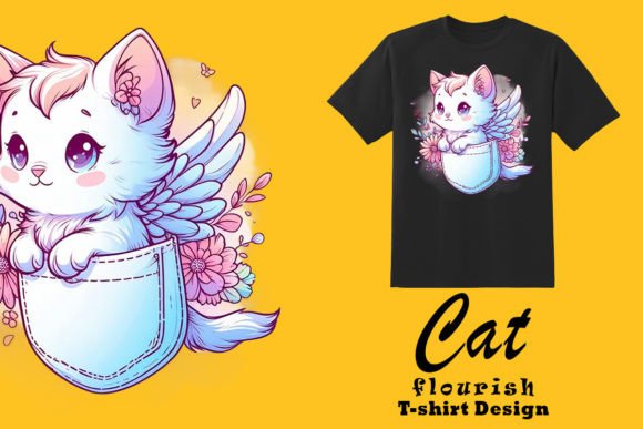 Download Cat in Pocket Perfect Print on Demand - Cat Collection