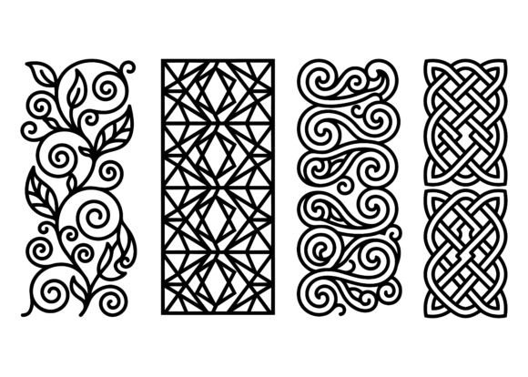 Download Ornamental Mix Pattern EPS Bundle - Eps bundle Collection